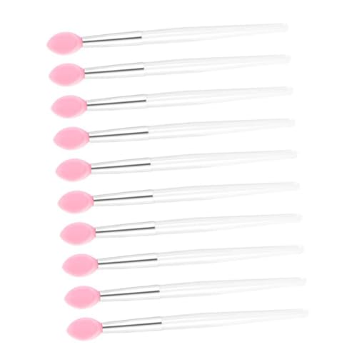 VICASKY 10 Stücke Silikon-lippenpinsel-applikator Für Frauen Tragbarer Lippenstift-pinsel Lippenstiftpinsel Mit Silikon-beschichtung Für Zuhause Und Salongebrauch Geeignet Für von VICASKY