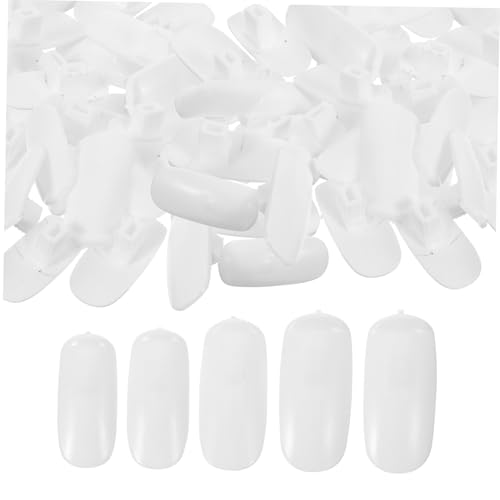 VICASKY 100 Stück Nagelkunst Übungstipps Weiß Flexibel Gelenk Nägel Nail Polish Farbdisplay Sticks für Salon Anfänger und Profis Nageldesign Training Zuhause VICASKY 100 Stück Nagelkunst Übungstipps Weiß Flexibel Gelenk Nägel Nail Polish Farbdisplay Sticks für Salon Anfänger und Profis Nageldesign Training Zuhause von VICASKY