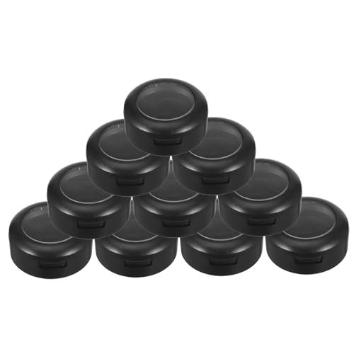 VICASKY 10Stücke Lidschatten Pan Fall Leerer Make Up Organizer Mit Spiegel Für Lidschattenpalette Für Reisen Kosmetik Und DIY Make Up Container von VICASKY