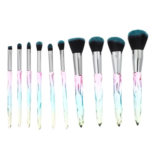 VICASKY 10stücke Teiliges Makeup Pinselset Hochwertigem Für Foundation Blush Und Eyeliner Für Gleichmäßige Anwendung Von Puder Und Flüssigkosmetik Perfektes Für Makeup- von VICASKY