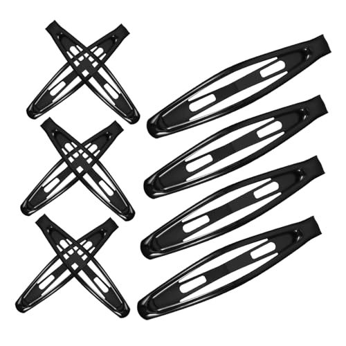 VICASKY 10stücke Schwarz Haarspangen Für Junge Mädchen Mädchen Metall Snap Haarnadeln Haaraccessoires Für Alltag Party Festival von VICASKY