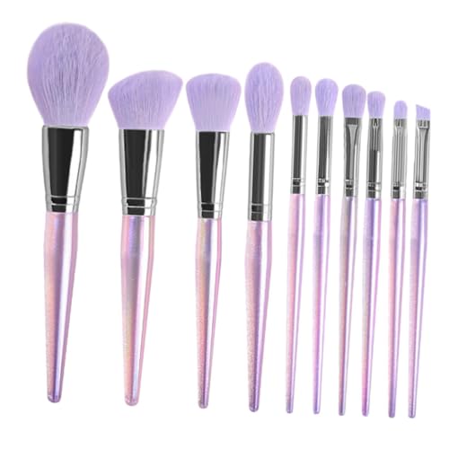 VICASKY 10stücke Teiliges Make-up-pinseln Mit Weichen Borsten Für Professionelles Schminken Für Concealer Foundation Lidschatten Und Mehr Tragbar Für Reisen Und Alltag von VICASKY