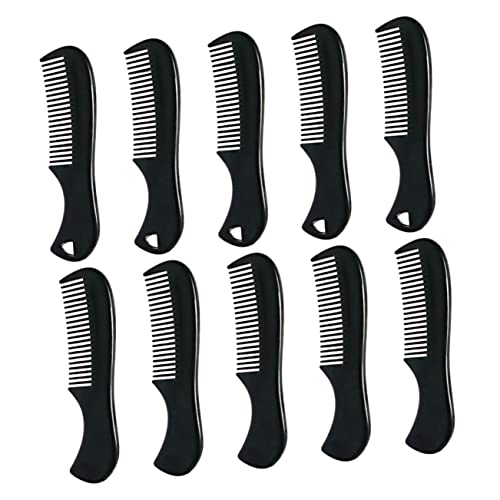 VICASKY 10stücke Bartkamm Für Männer Feiner Haarkamm Taschenkamm Zum Styling Schnurrbartkamm Zur Pflege Kompakter Herrenkamm Für Unterwegs von VICASKY
