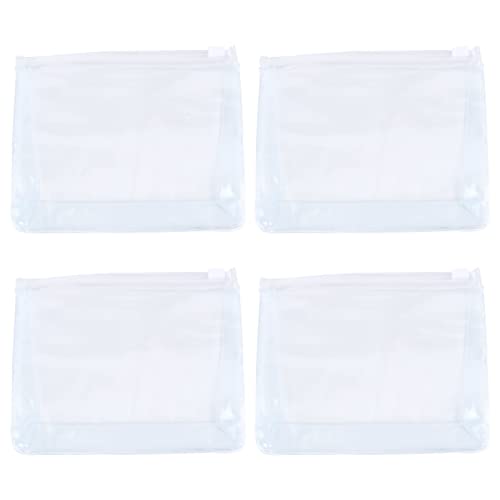 VICASKY 10stücke Transparente Kosmetiktasche Damen Mit Reißverschluss Reise Make-up Tasche Organizer Aus Klarem Material Für Urlaub Camping Und Tägliche Organisation Von von VICASKY