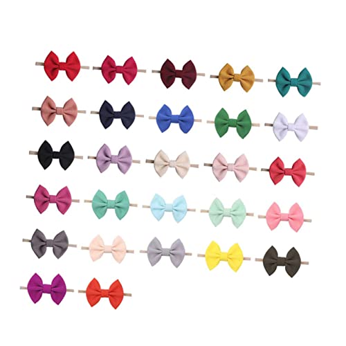VICASKY Süßes Baby-haarband Mit Schleife Elastisches Kopftuch Neugeborenen-kopfschmuck-set Für Baby-mädchen Party-zubehör von VICASKY