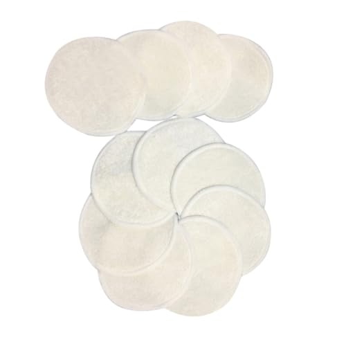 VICASKY 10stücke Schichtige Bambusfasern Make-up Entferner Pads Wiederverwendbare Gesichtswischpads Für Augen-make-up Entfernung Und Tägliche von VICASKY