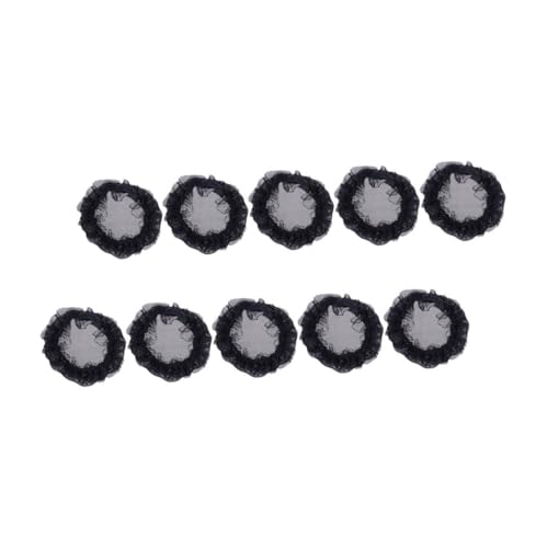 VICASKY 10stücke Unsichtbare Haarnetze Elastische Haarnetze Mit Haarknoten Für Damen Und Mädchen Tänzer Snood Haarnetz Für Dutt-maker Ballett-dutt von VICASKY