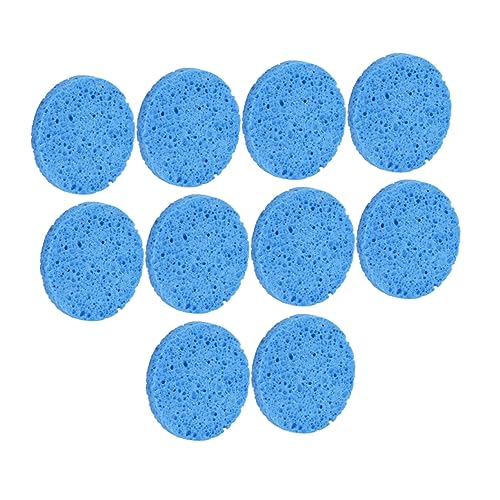 VICASKY 10stücke Zellstoffreinigungsschwamm Make-up-entferner-schwamm Gesichtsschwamm Für Hauttypen Reinigungsschwamm Mit Wasser Und Seife Verwenden Um Make-up-reste Zu Entfernen von VICASKY