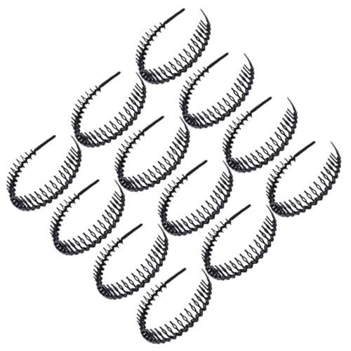 VICASKY 12 Stück Teiliges Haarband Zähnen Modische Unisex Stirnbänder für Damen und Herren Vielseitiger Haarschmuck zum Abschminken und Haare Fixieren Langlebig und Elegantes Design in von VICASKY