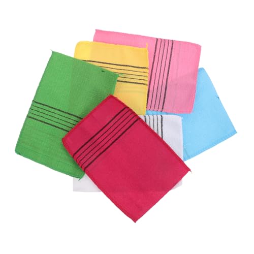 VICASKY 12stücke Sauna-peeling-badetuch Mit Rauer Textur Für Körperwäsche Einzeln Verpackt Für Fitnessstudio Und Spa-einsatz Leicht Zu Transportieren von VICASKY