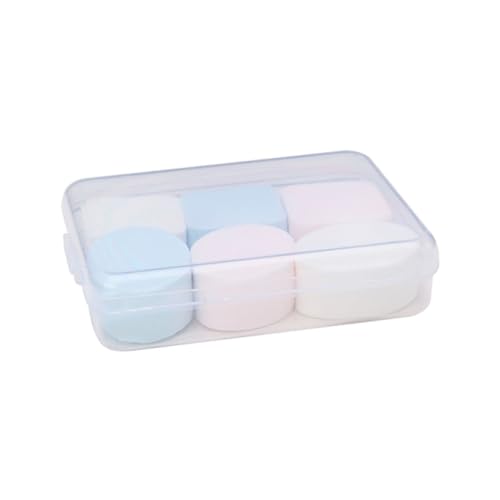 VICASKY 12 Stück Teiliges Makeup Puder Puff für Foundation Boxverpackung für Zuhause Salon und Reisen zur Haut von VICASKY