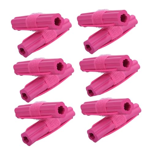 VICASKY 12 Stück Teiliges Weiche Schwamm Haarwickler mit Selbsthaftung Leichte Lockenwickler für Schonendes Hitzefreies Haarstyling bei Frauen Kompakt und Haarschonend für DIY Nacht von VICASKY