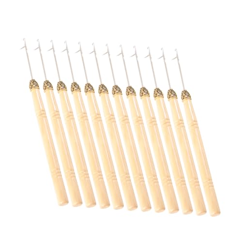VICASKY 12 Stück Werkzeug Zur Haarverlängerung Werkzeug Zur Herstellung Von Dreadlocks Salon-dreadlock-tool Dreadlocks Häkeln Perücke Häkelnadeln Haarnadel Aus Holz Hölzern Golden VICASKY 12 Stück Werkzeug Zur Haarverlängerung Werkzeug Zur Herstellung Von Dreadlocks Salon-dreadlock-tool Dreadlocks Häkeln Perücke Häkelnadeln Haarnadel Aus Holz Hölzern Golden von VICASKY