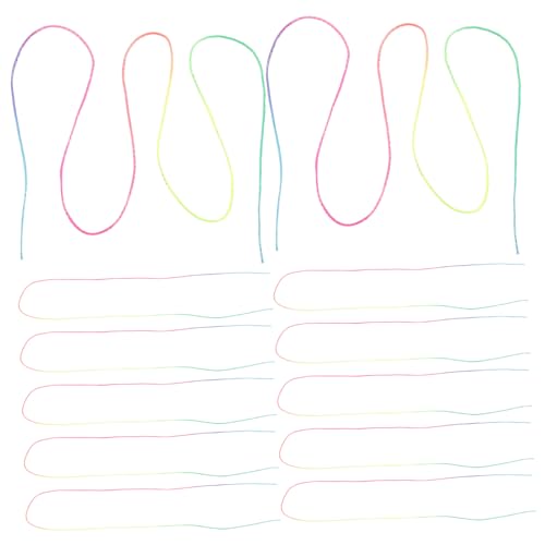 VICASKY 120 Stück Haarschmuck Farbverlauf Haarband für Zöpfe Wiederverwendbare Haarstränge Sanftes Flechtzubehör für Mädchen und Frauen Alltag Party Festival von VICASKY