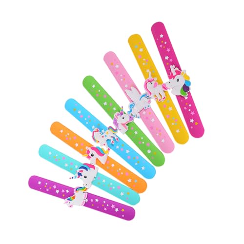 VICASKY 12er Set Einhorn Slap Armbänder Aus Bunte Handgelenkarmbänder Für Spaßige Mitgebsel Für Geburtstagsfeiern Und Veranstaltungen VICASKY 12er Set Einhorn Slap Armbänder Aus Bunte Handgelenkarmbänder Für Spaßige Mitgebsel Für Geburtstagsfeiern Und Veranstaltungen von VICASKY