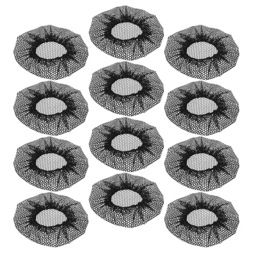 VICASKY 12stücke Netzhüte Zum Schlafen Für Damen Mesh-haarnetze Zum Schlafen Haarnetze Für Frauen Zum Netzhüte Zum Schutz Haares Aus Stabilem Material Zum von VICASKY