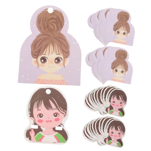 VICASKY 150stücke Displaykarten Für Haarspangen Haarspangenhalter Aus Papier Zum Ausstellen Und Organisieren Von Haarschmuck Für Kleine Unternehmen Kompakt Und Tragbar von VICASKY