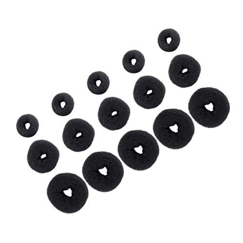 VICASKY 15stücke Haar-donut-former Aus Haarmodellierungswerkzeug Unsichtbarer Haarknoten-maker Haarstyling-werkzeug Für Mädchen Chignon-maker Zum Selbstgestalten Von Frisuren von VICASKY
