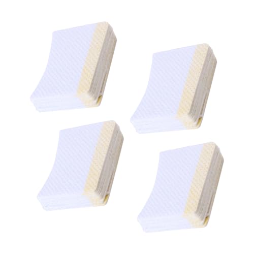 VICASKY 160 Stück Wimperncreme Entferner Pads Bogenförmige Abschminkpads für Augen Make Up Zubehör für Schönheitssalons und Zuhause von VICASKY