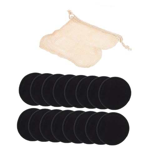 VICASKY 16stücke Waschbar Wiederverwendbare Gesichtsreinigungspads Runde Hautwaschschwämmchen Make-up Entferner Pads von VICASKY