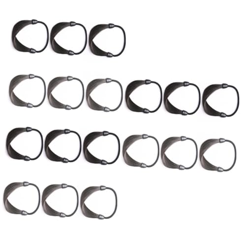 VICASKY 18 Stck. Teiliges Haargummi für Damen Elastische Langlebige Pferdeschwanzhalter in Braun und Hellbraun Modisches Haaraccessoire mit Natürlichem Look Geeignet für Altersgruppen von VICASKY