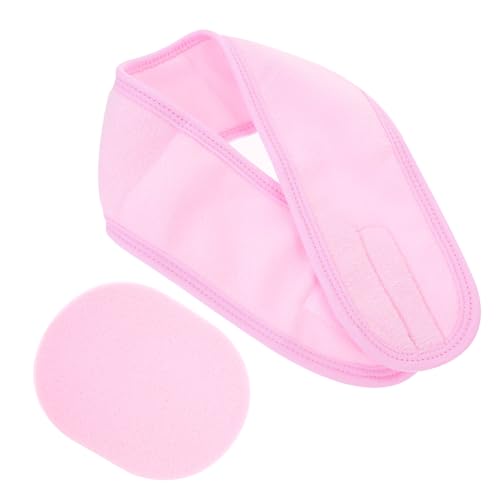 VICASKY 1Satz Gesichtswaschstirnband Und Make Up Schwämmchen Weiches Haarband Für Hautpflege Gesichtswäsche Und Spa Anwendungen Für Damen Und Make Up Routine von VICASKY