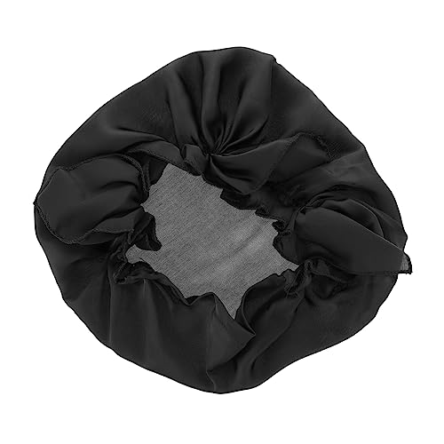 VICASKY Seidenhaube Zum Schlafen Atmungsaktive Schlafkappe Für Haarschutz Bei Nacht Damen-haarkappe Für Zuhause Schwangerschaft Und Pflege Schwarz von VICASKY