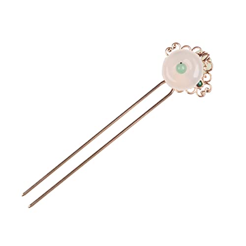 VICASKY 1stück Retro U-form Haarnadel Mit Achat Klassisches Chinesisches Haaraccessoire Für Mädchen Für Hochzeiten Partys Und Besondere Anlässe von VICASKY