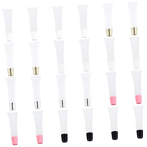 VICASKY 1satz Transparente Lippen Gloss Röhrchen Nachfüllbare Kosmetikbehälter Leicht Und Tragbar Für Lipgloss Lidschatten Kosmetik von VICASKY