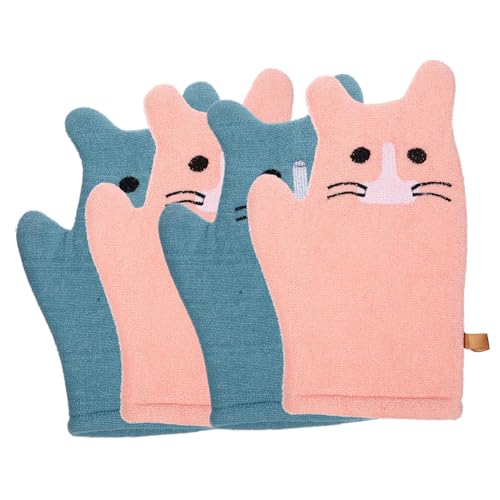 VICASKY 2 Paar Badehandschuhe Peeling Fäustlinge Mädchen Waschlappen Badezubehör Für Haut Schrubbhandschuh Duschhandschuhe Badehandschuhe Duschzubehör Duschhandschuh Baumwolle VICASKY 2 Paar Badehandschuhe Peeling Fäustlinge Mädchen Waschlappen Badezubehör Für Haut Schrubbhandschuh Duschhandschuhe Badehandschuhe Duschzubehör Duschhandschuh Baumwolle von VICASKY