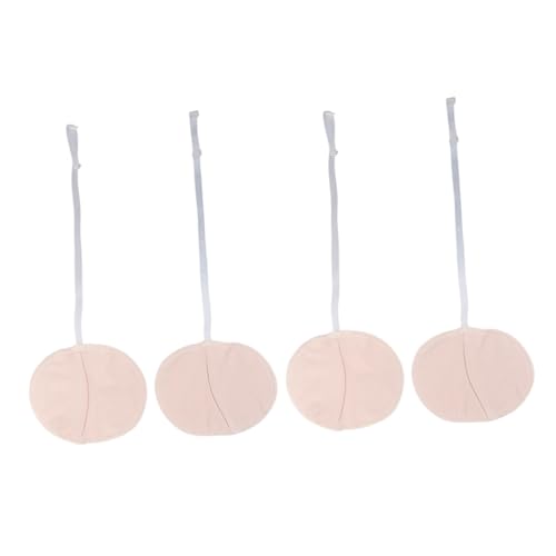 VICASKY 2 Paare Schweißpads Unter Den Achseln Flecken Unterarm Schweißkissen Wattepads Aufkleber Zur Schweißabsorption Nicht Sichtbare Schweißpads Schweißabsorbierende Kissen Baumwolle von VICASKY