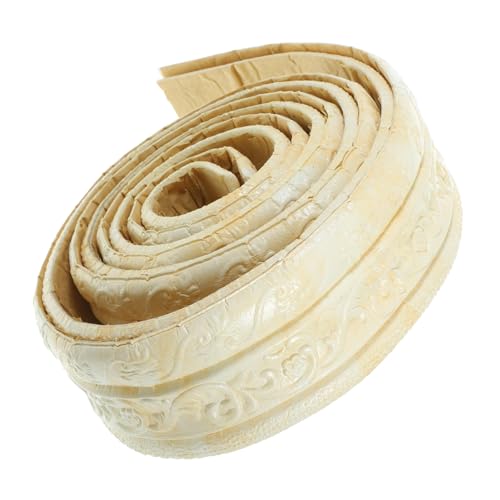 VICASKY 2 Rollen Aufkleber Für Taillenlinie Decke Eckleiste Wallendeckverkleidung Zierleiste Für Die Wanddekoration Eckwandschutz Selbstklebende Formleiste Wandeckschutz Kantenband Schaum von VICASKY