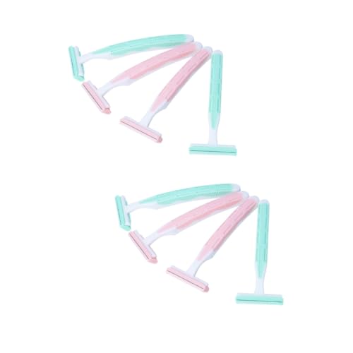 VICASKY 2 Sätze Achselmesser Klingen Rasieren Rasierapparat Dame Erste Entfernung Achselhaar Rasierer Hair Rasierer Körperrasierer Körperhaarentferner Frauen Rasierer 4 Stück * 2 von VICASKY