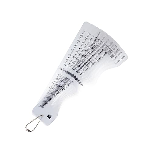 VICASKY 2 Satz Wiederverwendbare Augenbrauenschablonen Augenbrauen Make Up Kits Hautfreundliche Augenbrauen Vorlagen 12 Formen Praktische Make Up Tools für Mädchen von VICASKY