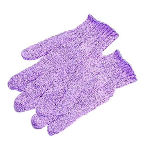 VICASKY 2 Stück Badhandschuhe Und Badetuch Peelinghandschuhe Für Den Körper Peeling Für Den Körper Badewäscher Für Den Körper Peeling-körperwäscher-handschuh Body Scrub Handschuh Violett VICASKY 2 Stück Badhandschuhe Und Badetuch Peelinghandschuhe Für Den Körper Peeling Für Den Körper Badewäscher Für Den Körper Peeling-körperwäscher-handschuh Body Scrub Handschuh Violett von VICASKY