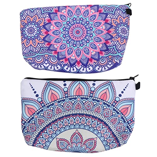VICASKY 2 Stück Bedruckte Kosmetiktaschen für Reisen wasserdichte Make Up Aufbewahrungstasche Vielseitige Organizer für Damen für Outdoor Aktivitäten und Tägliche Nutzung VICASKY 2 Stück Bedruckte Kosmetiktaschen für Reisen wasserdichte Make Up Aufbewahrungstasche Vielseitige Organizer für Damen für Outdoor Aktivitäten und Tägliche Nutzung von VICASKY