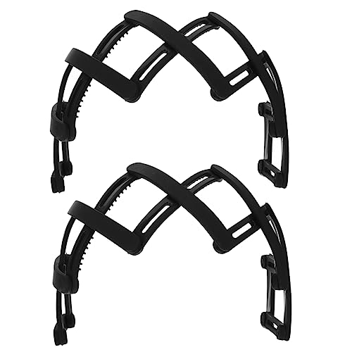 VICASKY 2 Stück Einziehbares Rutschfestes Kunststoff Haarband mit Zähnen für Dickes und Lockiges Haar Vielseitiger Haarschmuck für Partys Alltag und Festliche Anlässe von VICASKY