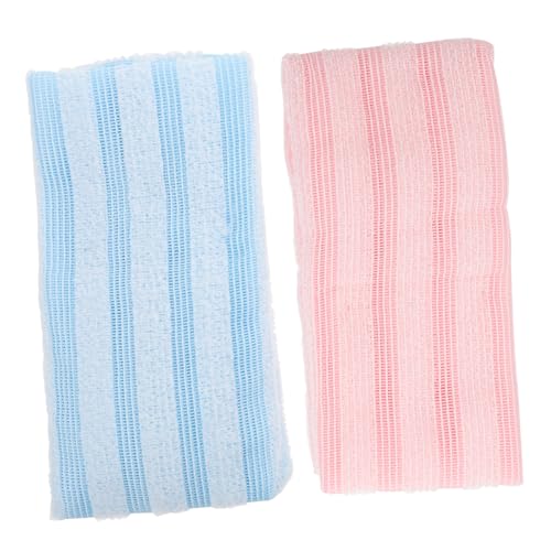 VICASKY 2 Stück Exfolierende Rückenwäsche Tücher Doppelseitige Badetücher für Gründliche Körperreinigung für Dusche und von VICASKY