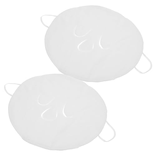 VICASKY 2 Stück Gesichtsmaske Tücher aus Doppellagigem Wiederverwendbar Hohe Feuchtigkeitsaufnahme Kompakt und Pflegeleicht für Beauty anwendung und Hautpflege Unterwegs von VICASKY