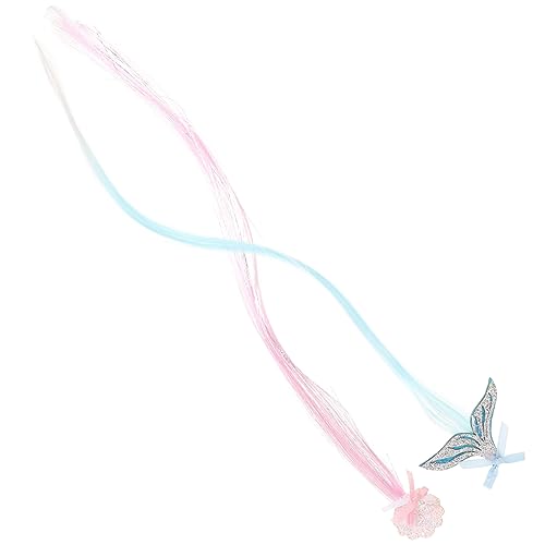 VICASKY 2 Stück Glitzernder Muschelzopf Süße Haarspangen Für Mädchen Meerjungfrau Für Muscheln Strand Haar Accessoires Für Mädchen Haar Accessoires Für Mädchen Haarspange von VICASKY