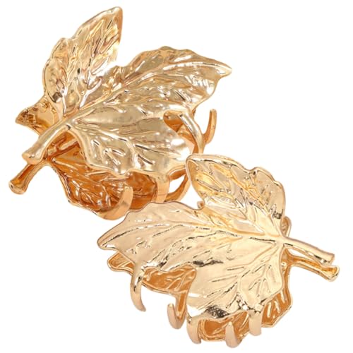 VICASKY 2 Stück Große Metall Haarklammern Design Krallenclips für Dickes Haar Damen Haarschmuck für Alltag Party Hochzeit von VICASKY