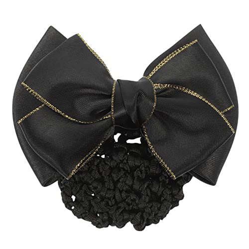 VICASKY 2 Stück Haar Accessoires Netzbeutel Netze Haarnetz Mit Schleifenclip Bobby Damen Scrunchies Farbe Topper Dekoratives Haarnetz Ballerina Frau Wiederverwendbar Geformter von VICASKY