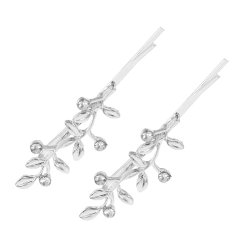 VICASKY 2 Stück Haarklammern Funkelnden Kristallsteinen Modische Strass haarspangen für Damen Vielseitig für Hochzeit Party und Alltag Stilvolle Schmuck haarnadeln mit Zweig design in von VICASKY