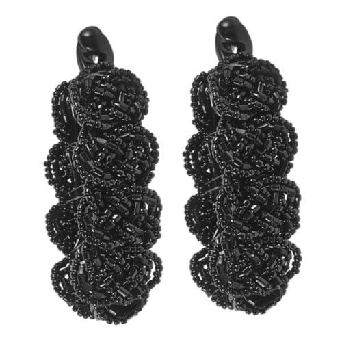 VICASKY 2stücke Haarspangen Damen Und Kleine Bananenspange Für Dickes Und Normales Haar Haarschmuck Mit Perlen Bananenspangen Haar Für Pferdeschwanz Langlebige Haarspangen Für Damen von VICASKY