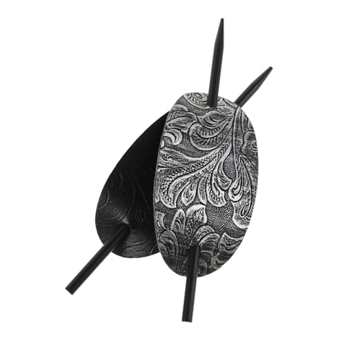 VICASKY 2stücke Ovale Retro Haarnadeln Große Feste Haarnadeln Lange Boho Haarspangen Vintage Haarspangen Für Lange Feste Zubehör von VICASKY