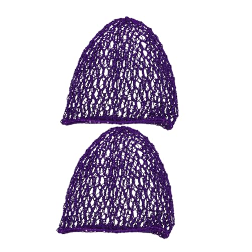 VICASKY 2stücke Haarnetz Für Damen Zum Schlafen Wiederverwendbares Handgewebtes Mesh-haarnetz Für Lange Haare Atmungsaktiv Und Sicher Im Halt Für Haarpflege Und Styling von VICASKY