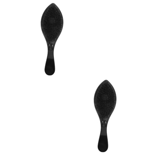 VICASKY 2 Stück Hölzerne Bartbürste für Männer Ergonomisch Gestaltete Bartpflegebürste mit Wildschweinborsten zum Frisieren Stylen und Reinigen von Bärten Aller Perfektes für Familie von VICASKY