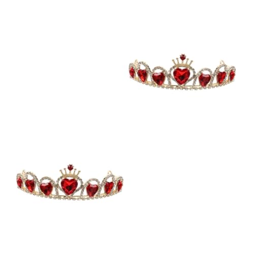 VICASKY 2 Stück Kupferfarbene Kleine Hochzeitstochter Tiara mit Acrylkrone Eleganter Haarschmuck für Damen Vielseitiges Brautkopfschmuck Accessoire für Besondere Anlässe und Partys VICASKY 2 Stück Kupferfarbene Kleine Hochzeitstochter Tiara mit Acrylkrone Eleganter Haarschmuck für Damen Vielseitiges Brautkopfschmuck Accessoire für Besondere Anlässe und Partys von VICASKY
