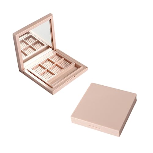 VICASKY 2 Stück Lidschatten-Box z leere Lidschattenpalette Mädchen Und leere Lidschattenschale leerer Lidschattenbehälter Rosa von VICASKY