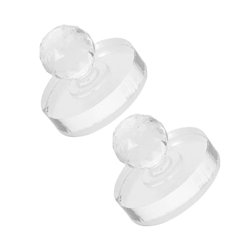 VICASKY 2 Stück Lidschatten Stempel Presswerkzeug Rundes Reparaturtool für Lidschattenpaletten und Highlighter Gleichmäßige Verarbeitung Langlebiges Leicht zu Reinigendes Make Up Zubehör von VICASKY